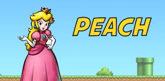 coloriage peach