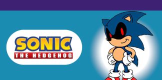 coloriage sonic exe