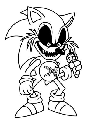 Coloriage Sonic Exe 20 Dessins à Imprimer 