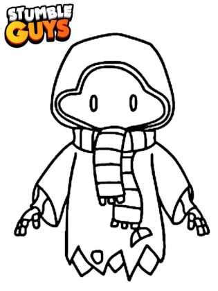 coloriage stumble guys