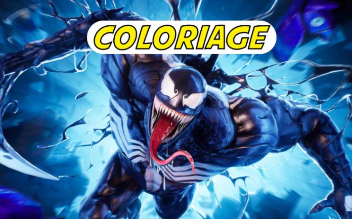 coloriage venom