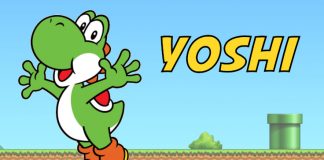 coloriage yoshi