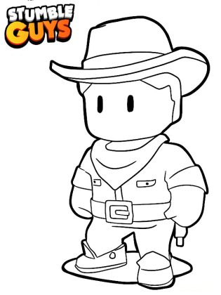 stumble guys coloriage