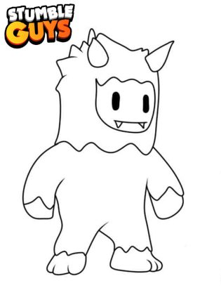 stumble guys coloriage