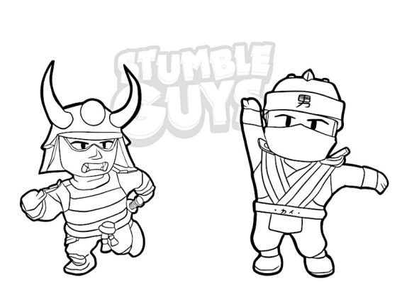 stumble guys coloriage