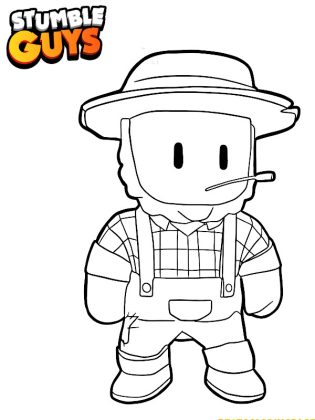 stumble guys coloriage