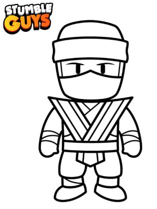 stumble guys coloriage