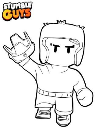stumble guys coloriage