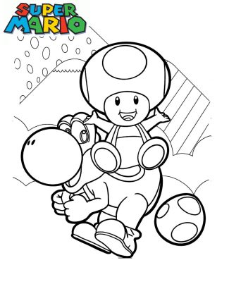 toad coloriage