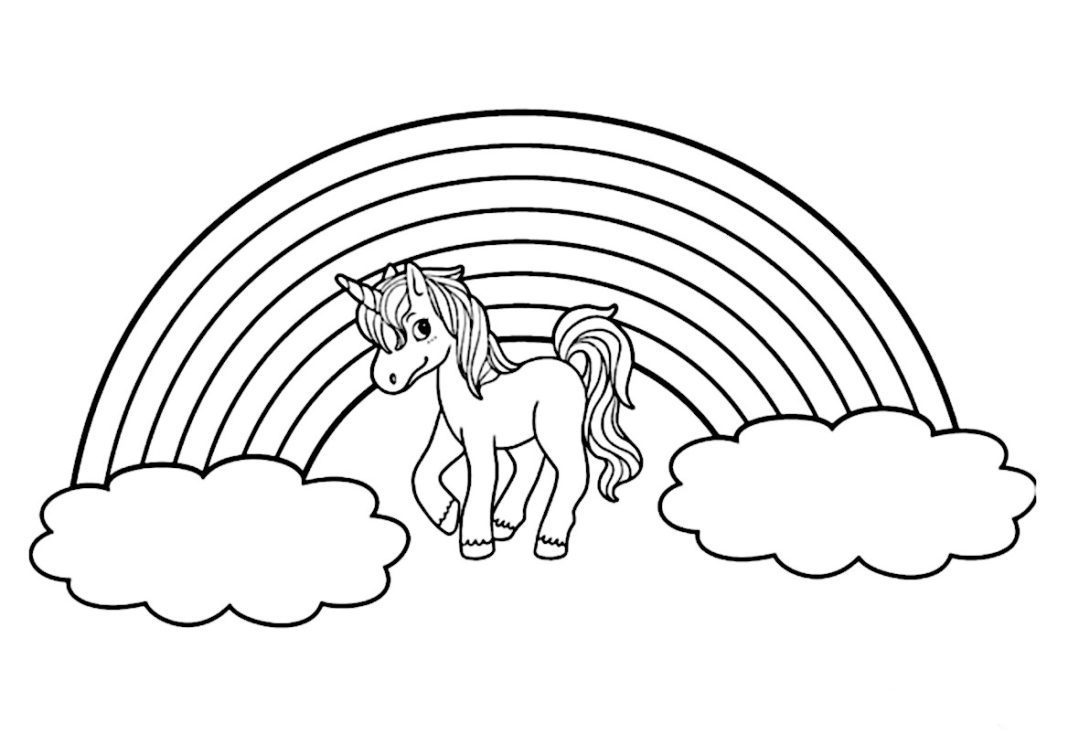 Talia Et Le Monde Arc En Ciel Coloriage à Imprimer Coloriage Arc en Ciel : 40 dessins à imprimer