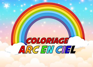 coloriage arcenciel