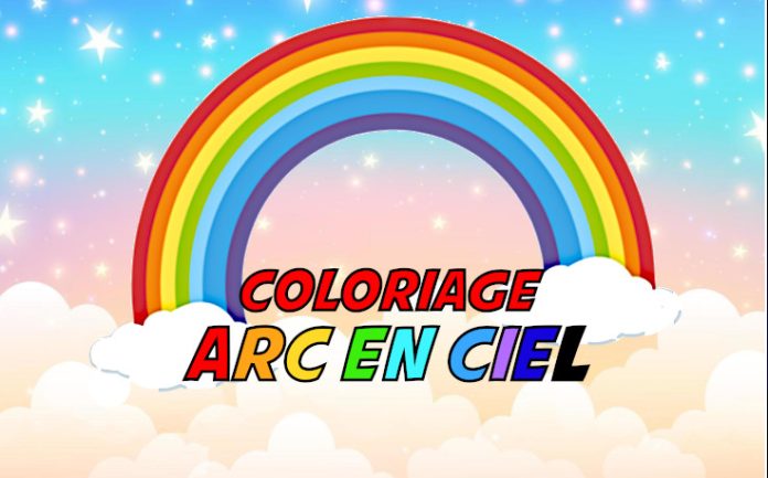 coloriage arcenciel