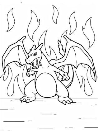 coloriage dragofeu