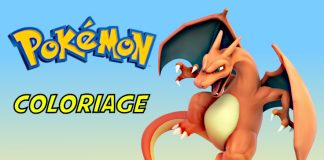 coloriage pokemon dracaufeu