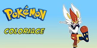 coloriage pokemon pyrobut