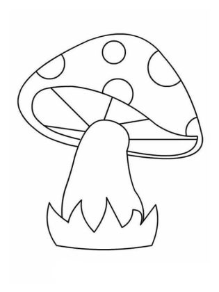 dessin champignon