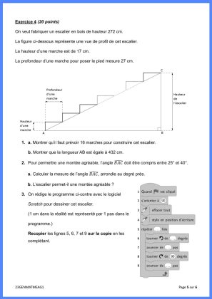 brevet 2023 sujet maths