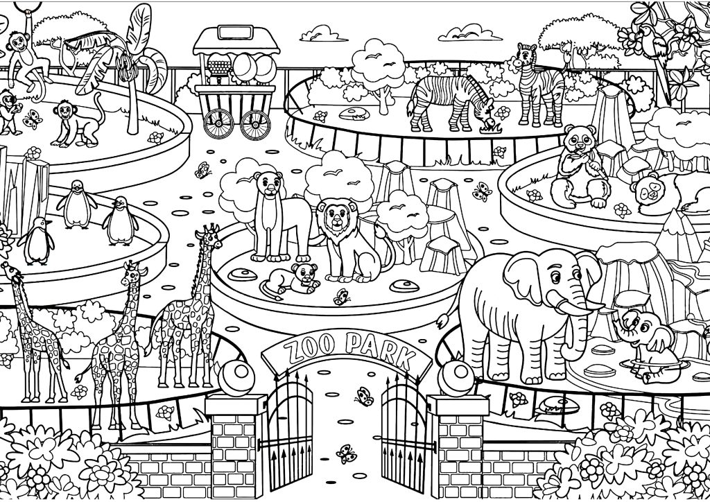 coloriage geant coloriage geant