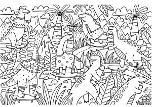 coloriage grand