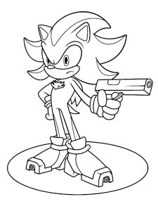 shadow sonic dessin