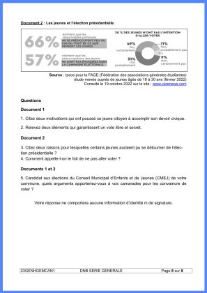 sujet histoire geo brevet 2023