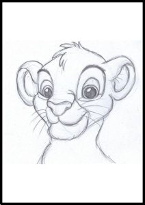 dessin disney facile au crayon