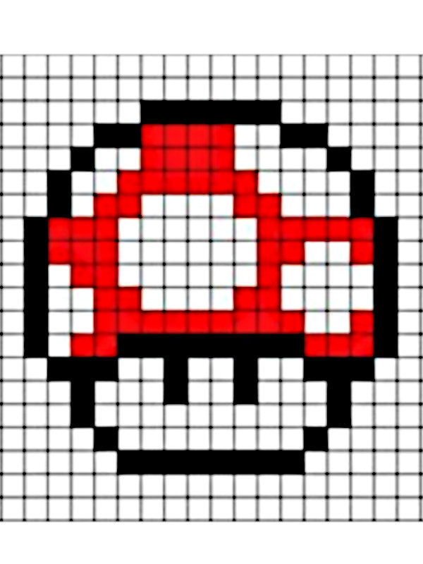 Pixel Art Facile 100 Mod les Imprimer