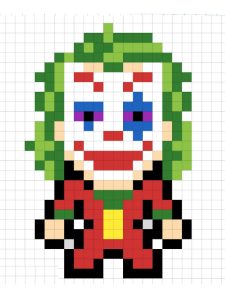 dessin pixel facile