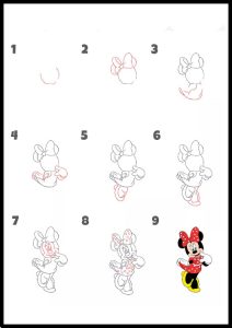 dessins disney facile