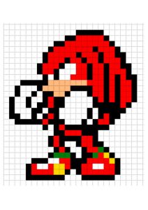 knuckles pixel art