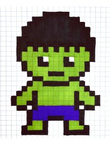 pixel art facile