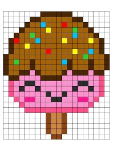 pixel art kawaii nourriture