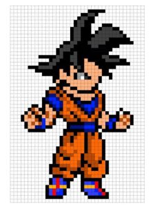 pixel art manga facil