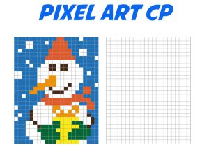 pixel art noel cp