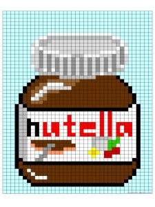 pixel art nourriture