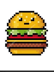 pixel art nourriture mcdo