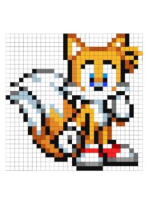 pixel art tails