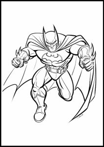 dessin a imprimer batman