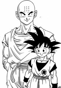 coloriage dragon ball