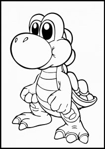 coloriage mario
