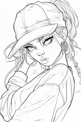 coloriage mangas