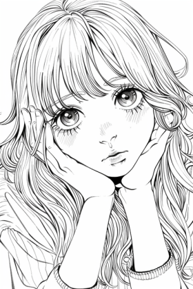 dessin a imprimer manga