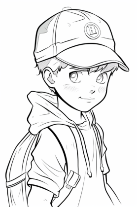 manga coloriage