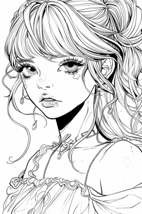 manga coloriage
