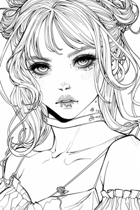manga coloriage