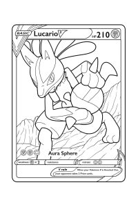 carte pokemon coloriage carte pokemon coloriage