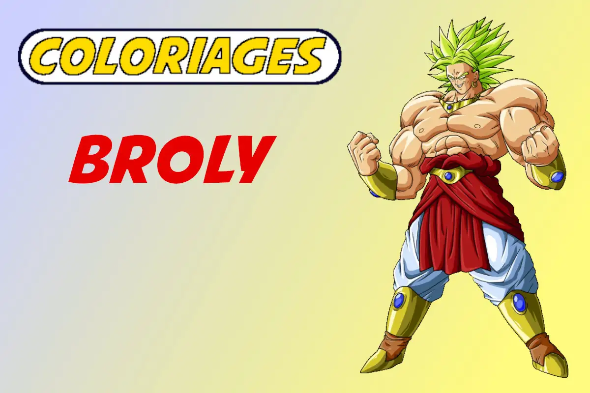 coloriage broly