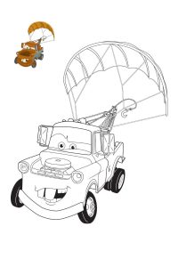 coloriage cars martin