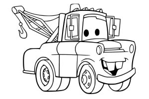 coloriage cars martin