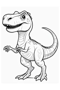 coloriage dinosaure gratuit